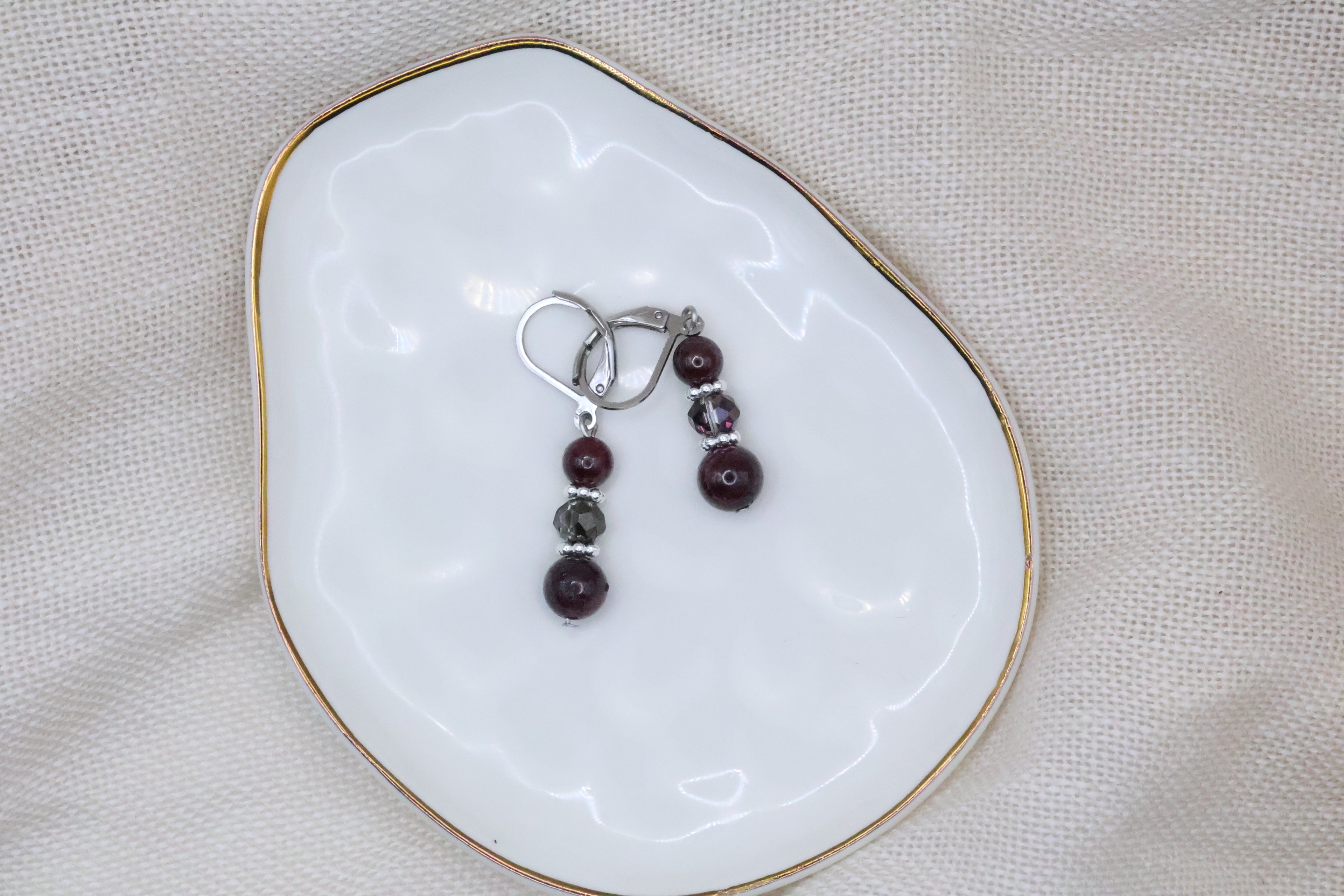 Earrings - Purple Dusk