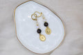 Earrings - Neutral Beauty with Cross
