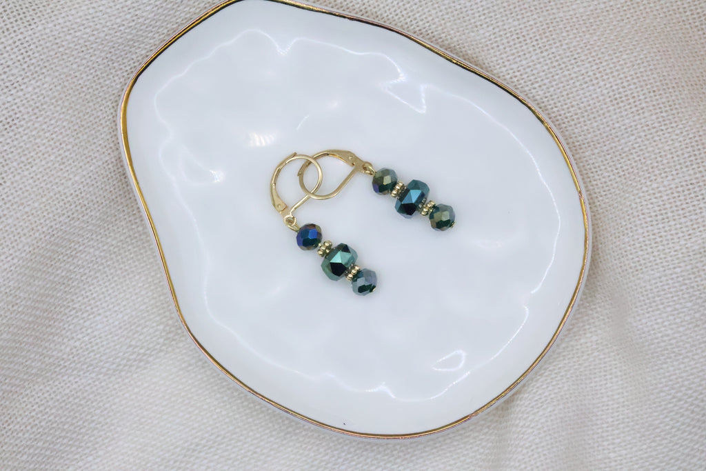 Earrings - Emerald