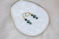 Earrings - Emerald