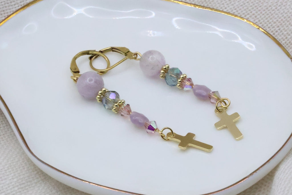 Earrings - Sweet Summer with Cross