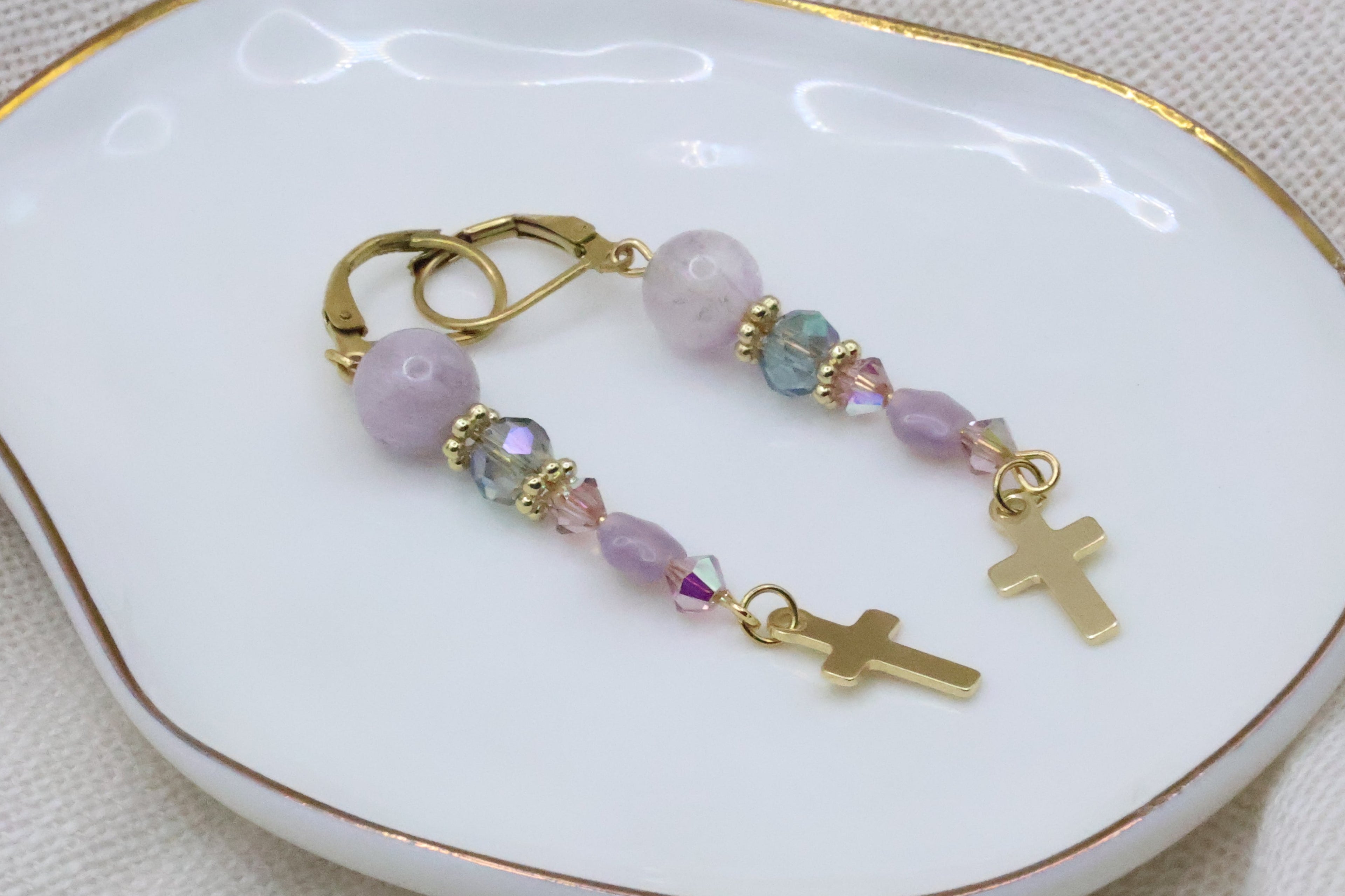Earrings - Sweet Summer with Cross