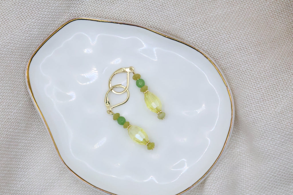 Earrings - Lemon Lime