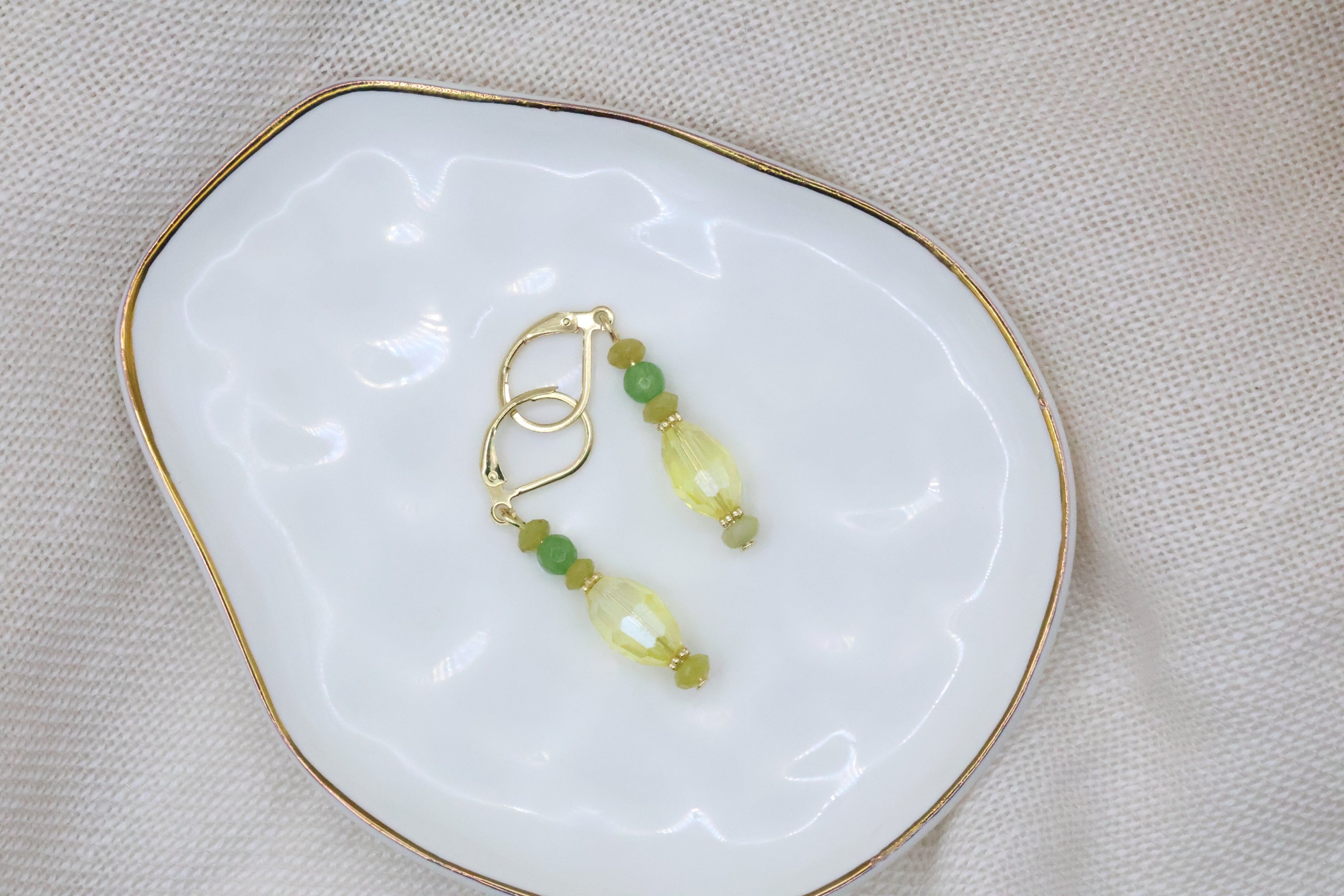 Earrings - Lemon Lime