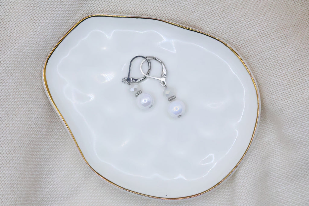 Earrings - Pure White