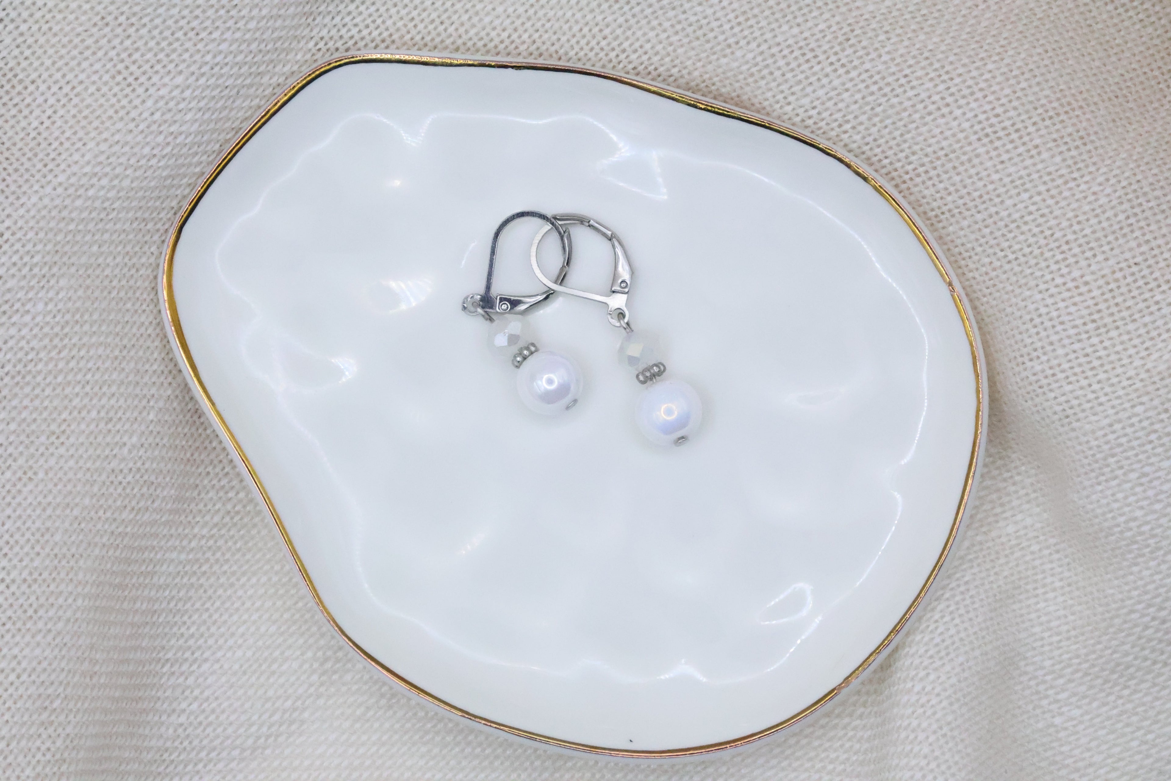 Earrings - Pure White