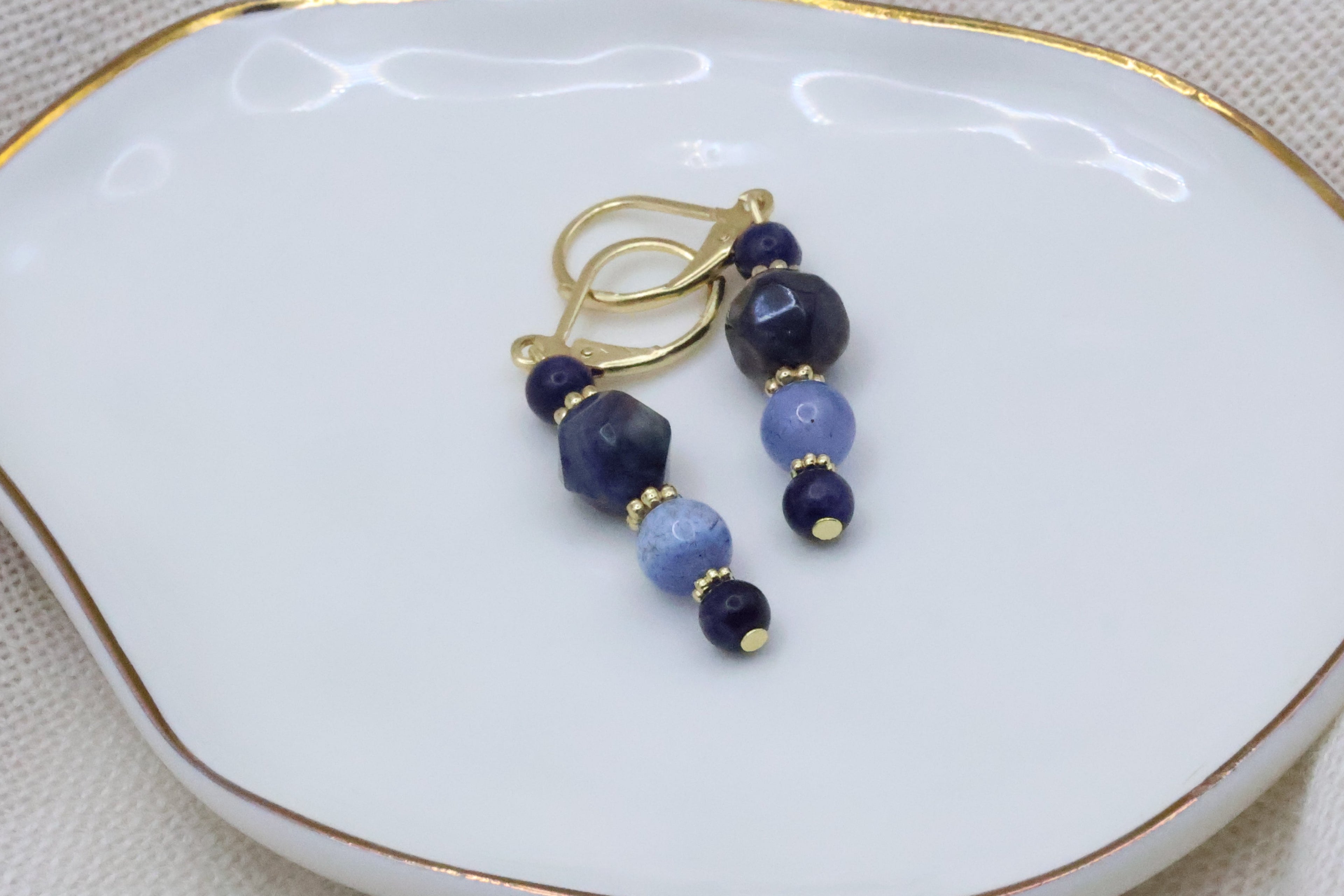 Earrings - Sapphire