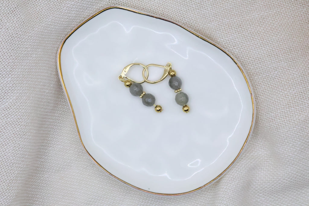 Earrings - Gracious Grey