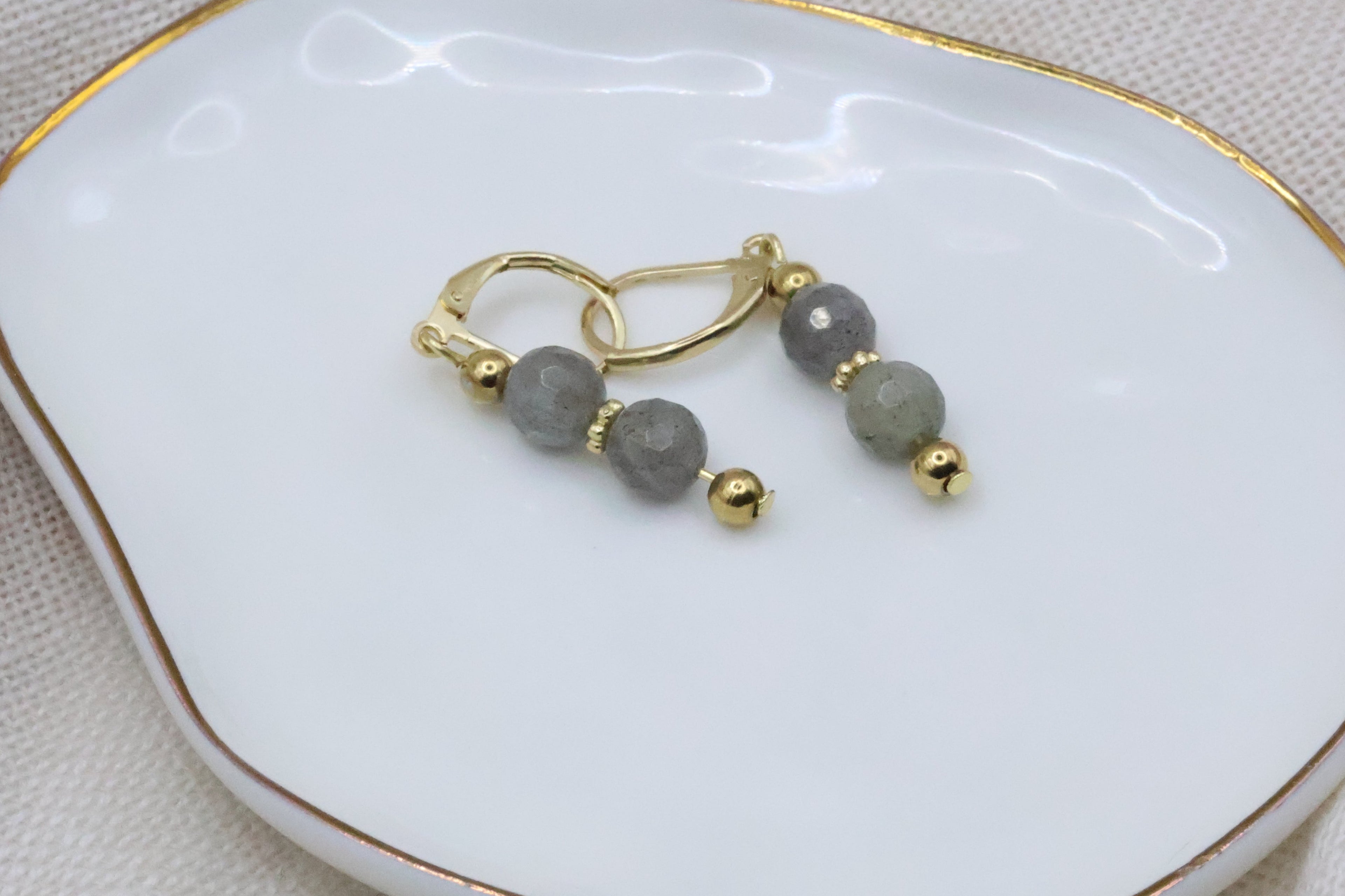 Earrings - Gracious Grey